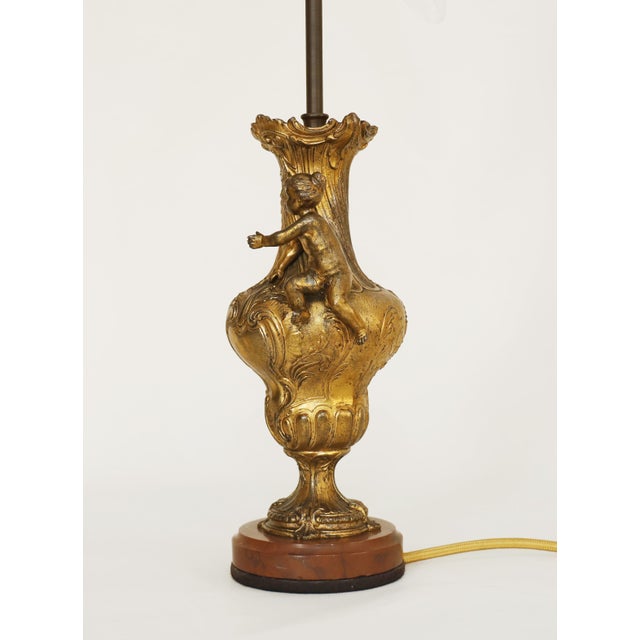 Art Nouveau Bronze Lamps, 1890s, Set of 2 For Sale - Image 15 of 18