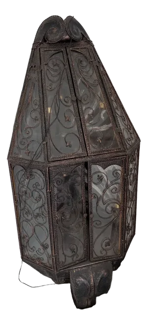 Vintage Corner Unit in Wrought Iron, 1950s