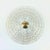 Stunning mid-century modern scandinavian brass & glass flush mount/ceiling light designed by carl fagerlund (1915-2011)...
