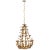 Swedish Pewter Chandelier, 1950s For Sale - Image 6 of 6
