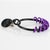 Amethyst David Spada Bi-Color Coiled Aluminum Clip Earrings For Sale - Image 8 of 9