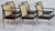 Mid-Century Modern Vintage Paul McCobb for Lane Cane-Back Dining Chairs in Rosewood & Chrome & Newly Caned Backs - Set of 6 For Sale - Image 3 of 14