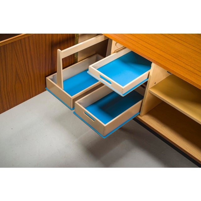 Vintage Teak Model B40 Sideboard by Dieter Waeckerlin for Behr, 1960s For Sale - Image 13 of 18