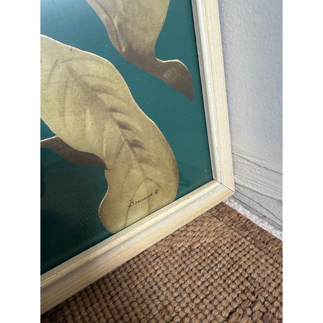 Wood 1940s Framed Magnolia Screengraph Prints - A Pair For Sale - Image 7 of 12