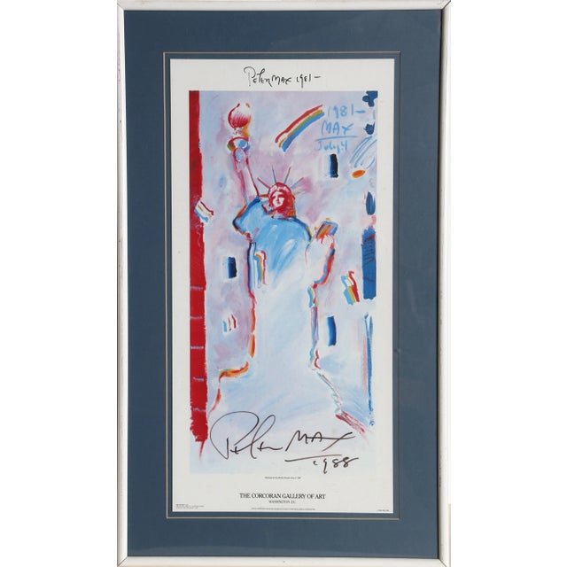 Contemporary Liberty, Version 3 (Text), Peter Max For Sale - Image 3 of 3
