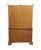 Ethan Allen Heirloom Nutmeg Maple 44" Buffet W. China Cabinet 10-6037 / 10-6038 For Sale - Image 12 of 15