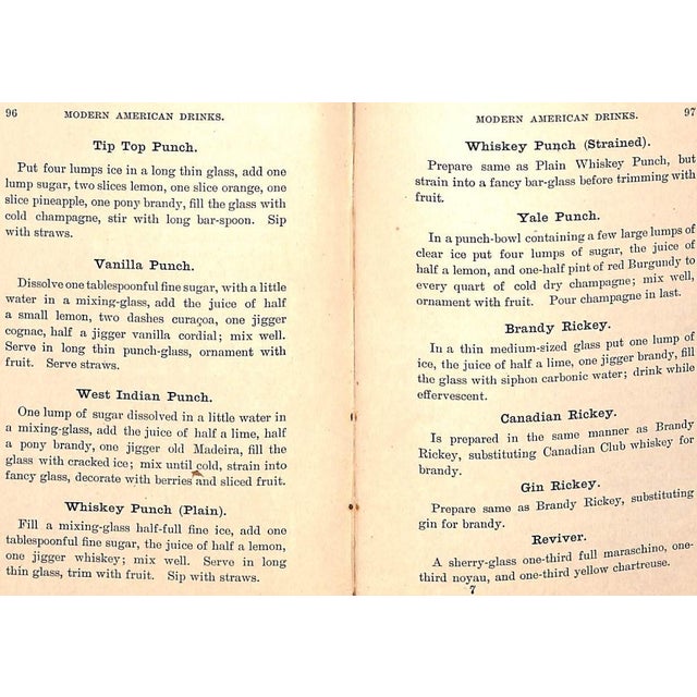 "Modern American Drinks: How to Mix and Serve All Kinds of Cups and Drinks" 1900 Kappeler, George J. For Sale - Image 11 of 11