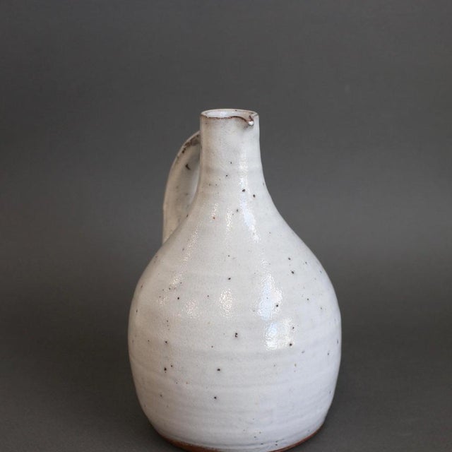 Ceramic Mid-Century French Ceramic Pitcher by Pierlot, 1960s For Sale - Image 7 of 14
