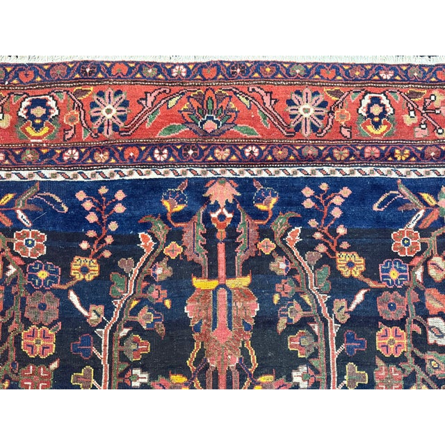 Vintage Bakhtiari Rug 12'6'' X 14'11'' For Sale - Image 9 of 9