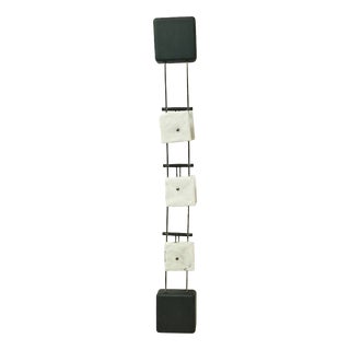Vintage Italian Three-Light Wall Lamp by Murano for La Murrina, 1980s For Sale