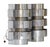 Vintage Mid-Century Modern Chrome Sconces - Pair For Sale In Los Angeles - Image 6 of 11