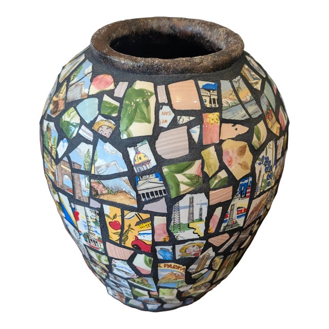 1970s Stunning Memory Vase Pottery For Sale