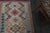 1970s Vintage Turkish Handmade Wool & Cotton Pink Runner Rug For Sale In San Francisco - Image 6 of 11