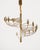 Mid-Century Modern Brass Spiral Chandelier by Gino Sarfatti for Arteluce, Italy, 1970s For Sale - Image 6 of 13