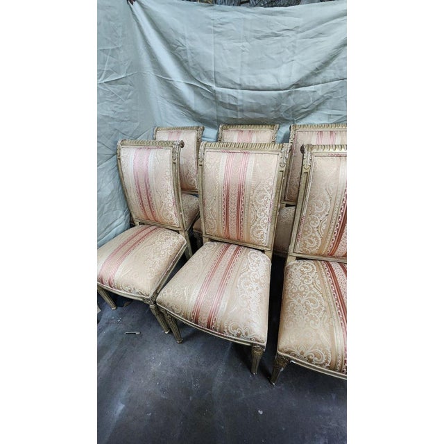 French 19th Century French Louis Xv Style Dining Chairs - Set of 6 For Sale - Image 3 of 5
