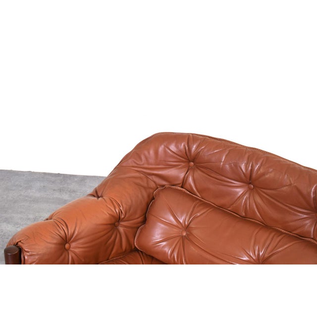 Wood Mid-Century Oak & Leather Armchair by Arne Norell for Coja, 1960s. For Sale - Image 7 of 13
