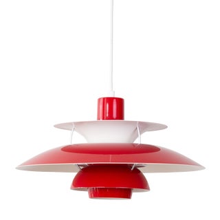 Vintage Danish PH 5 Lamp by Poul Henningsen for Louis Poulsen, 1990s For Sale