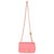 Pink Pink Quilted Lambskin Pearl Crush Mini Rectangular Flap Bag For Sale - Image 8 of 9