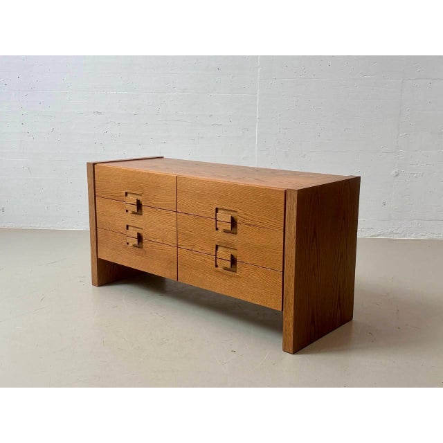 Mid-Century Modern Mid-Century Brutalist Oak Sideboard, 1960s For Sale - Image 3 of 16