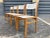 Set of Four Designer Dining Chairs. Bentwood seats and backs. Interesting design, matching dining table available. Ready...