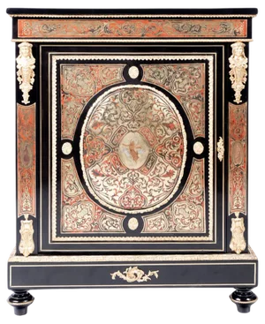 Chest of Drawers in Boulle Technique, France, 1860s-1870s