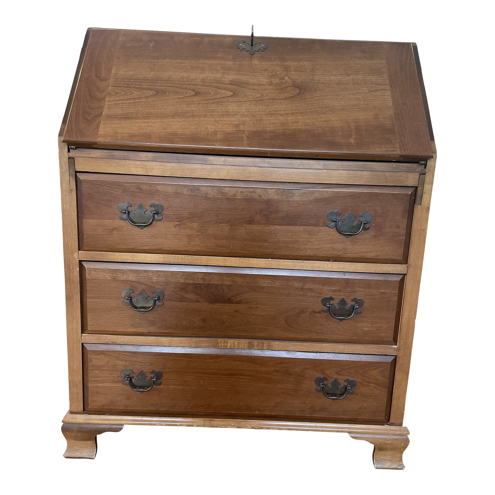 1950s Secretary Desk by Maddox Colonial Reproduction Chairish