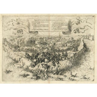 First Sparks of the Eighty Years War in Oosterweel, 1632, Paper For Sale