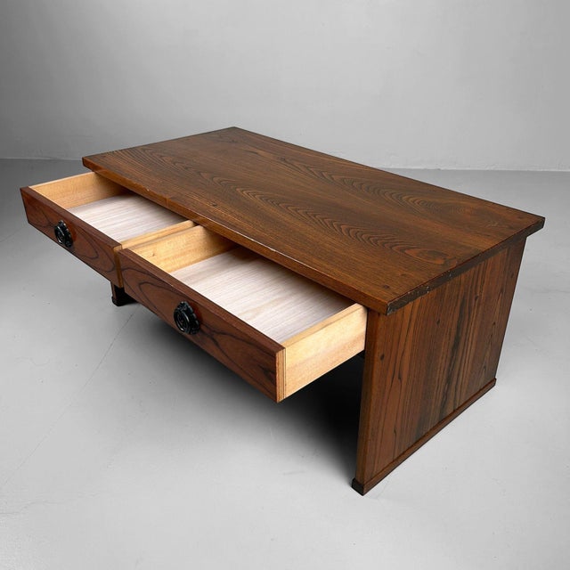 Vintage Japanese Writing Desk, 1970s For Sale - Image 6 of 18