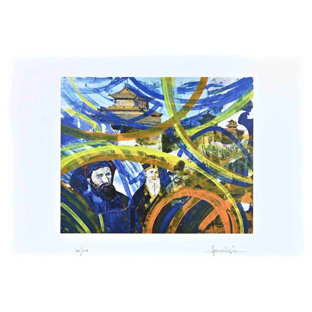 Tonino Maurizi, Men, Original Silkscreen, 2000s For Sale