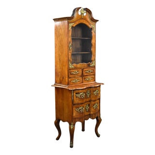 19th Century French Walnut Cabinet, 1870 For Sale