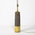 Mid-Century Modernist Ceramic Table Lamp W/Smoked Gold Glaze & Umber Detailing For Sale - Image 11 of 12