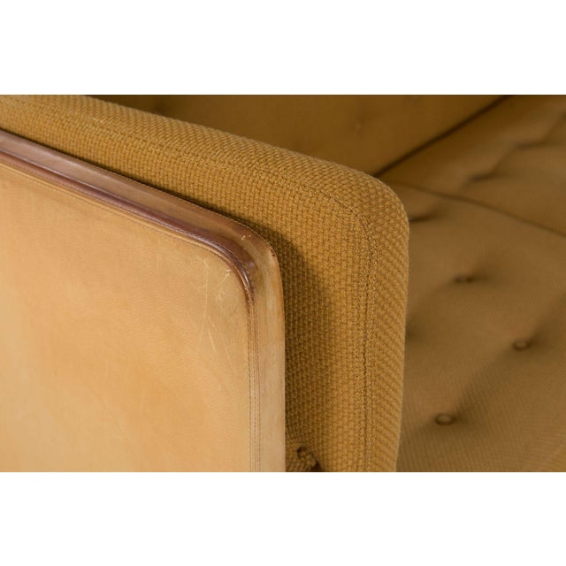 Vintage Danish Modern Oak, Tweed and Leather Ej315 Sofa by Erik Jørgensen For Sale - Image 13 of 18