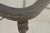 Outdoor Cast Aluminum Glass Top Patio End Table For Sale - Image 11 of 14