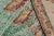 Textile Vintage Zeki Müren Rug in Teal With Floral Medallions, From Rug & Kilim For Sale - Image 7 of 7