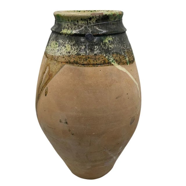 Vintage Turkish Terracotta Oil Jar For Sale In Los Angeles - Image 6 of 6