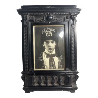 Original Lmt. Ed. Signed Ron English "Zembo Boy" 2009 Intaglio Print Framed For Sale