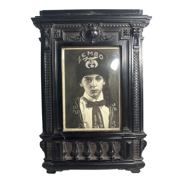 Original Lmt. Ed. Signed Ron English "Zembo Boy" 2009 Intaglio Print Framed For Sale
