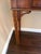 Chippendale Vintage Hickory Chair Co. Chippendale Burl Mahogany Console Table - James River Collection For Sale - Image 3 of 8