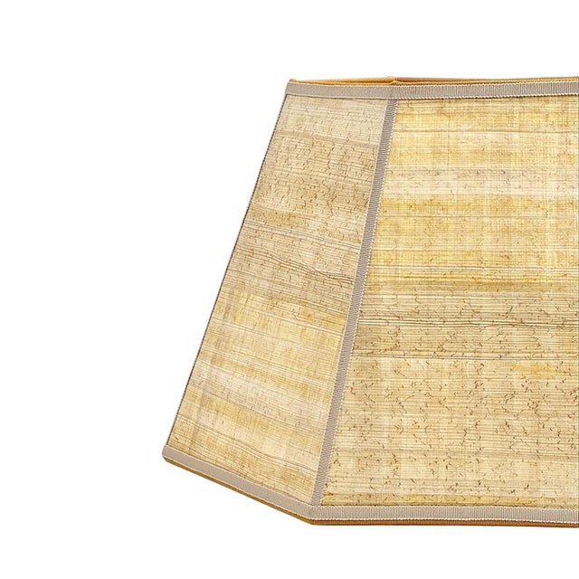 Elevated yet understated, these designer lampshades are crafted from authentic papyrus paper—an artisanal material made...