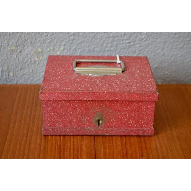 Metal Art Deco Metal Jewelry Box, 1930s For Sale - Image 7 of 9