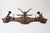 Victorian Oak Wall Coat Rack with Cast Iron, 1890s For Sale - Image 14 of 16