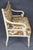 Antique French Louis XVI Style Distressed Painted Settee For Sale - Image 4 of 12