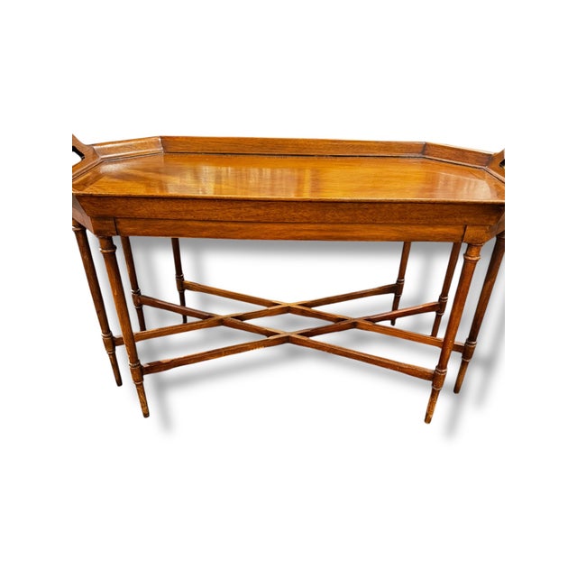 1970s Tray Top Coffee Table For Sale In Los Angeles - Image 6 of 6