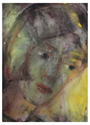 Dzidra Ezergaile, Reflections, 1960s, Watercolor on Paper