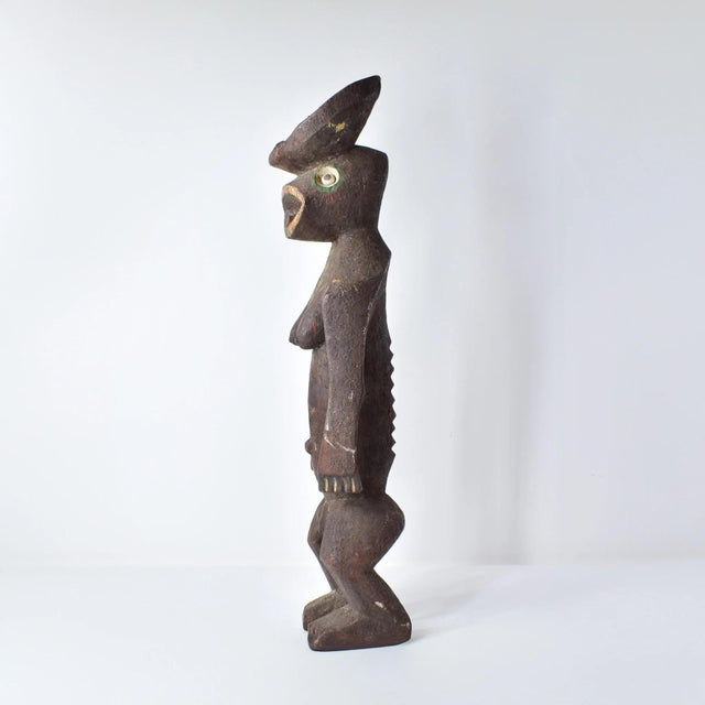 Early 20th Century Mama Mangam Female Fetish Figurine Nigeria For Sale - Image 4 of 17