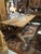 Large Architectural Dining Table in Wood, 1870 For Sale - Image 4 of 5