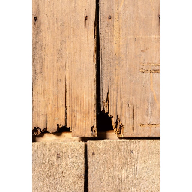 Antique Pine Step-Back Cupboard With Plate Rack For Sale - Image 13 of 13