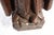 19th Century Folk Art Statue Sculpture Carved Wood Bishop Santos Style For Sale - Image 12 of 17