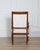 19th Century Pair of Italian Empire Armchairs in Mahogany with White Velvet Upholstery, Genoa For Sale - Image 14 of 15