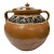 Vintage Folk Ceramic Jar For Sale